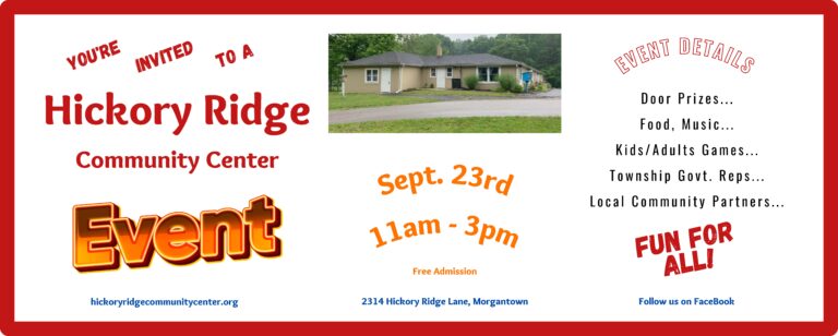 Trinity Ridge Community Center Events Home - Hickory Ridge Community Center